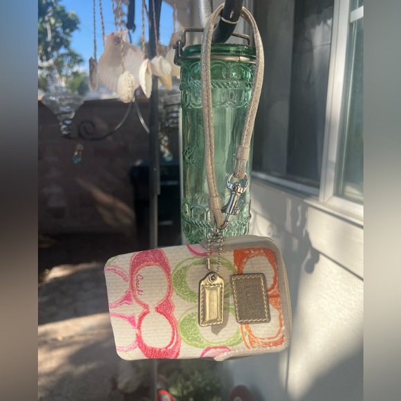 Coach Handbags - Coach Poppy Multicolor Wristlet